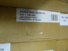 *500 x 400 Double Panelled  Radiator