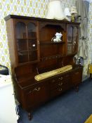 Mahogany Wall Unit