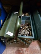 Green Cantilever Tool Box