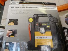 *Torq 12v Vehicle Jump Starter with Tyre Inflator