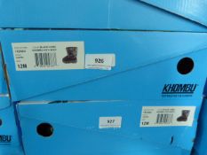 *Black Khombu Children's Boots Size 12