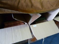 3 Large Boxes of Hard Backed & Leather Edged Books