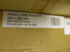 *400 x 400 Double Panelled Radiator