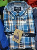 *3 Gent's Small Check Patterned Shirts