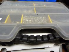 Component Drawer containing Assorted Electrical Fittings - Screws etc