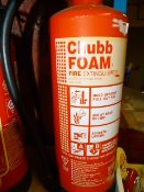 *Foam Fire Extinguisher