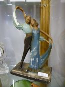 Art Deco Dancing Pair