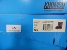 *Black Khombu Children's Boots Size 12