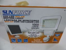 *100 LED SOLAR MOTION LIGHT
