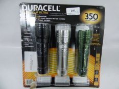 *DURACELL FLASH LIGHT 3PK