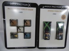 *MAX FACTOR 2 PACK FOUNDATION KIT & MAX FACTOR 5 PACK MONO EYESHADOWS