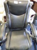 *LEATHER EXECUTIVE CHAIR