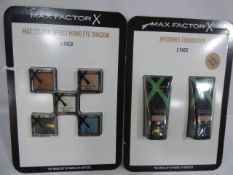 *MAX FACTOR 2 PACK FOUNDATION KIT & MAX FACTOR 5 PACK MONO EYESHADOWS