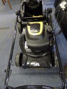 *MCCULLOCH 46CM PETROL DRIVEN LAWN MOWER WITH COLLECTOR BOX