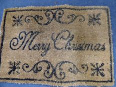 *PRIMEUR XMAS COIR MAT