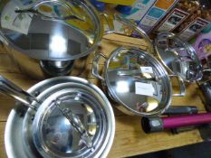*KS STAINLESS STEEL COOKWARE 13PCE