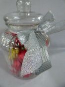 *WINTER IN VENICE LUXURY BATH FIZZERS IN GLASS JAR