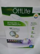 *OTTLITE LED DESK LAMP