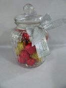 *WINTER IN VENICE LUXURY BATH FIZZERS IN GLASS JAR