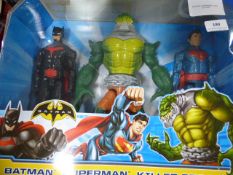 *BATMAN, SUPERMAN, CROC ACTIVITY FIGURES