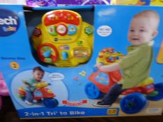 *VTECH 2 IN 1 TRIKE TO BIKE