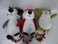 *GENERAL BARKER DOGTOY 3PK