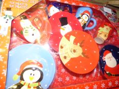 *XMAS MUG/PLATES 8PCE