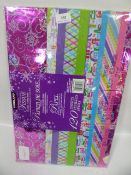 *120 SHEETS OF KS PRINTED GIFT TISSUE