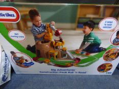 *LITTLE TIKES BIG ADVENTURE CONSTRUCTION PEAK RAIL AND ROAD