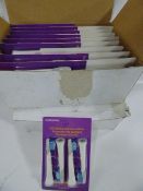 *2 Boxes of Sonic 3 Blue Toothbrush Heads