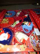 *XMAS MUG/PLATES 8PCE