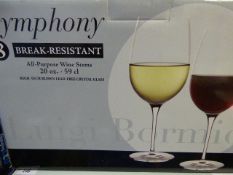 *BREAK RESISTANT WINE GLASS 8PK