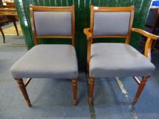 *26 Chairs with 4 Carvers - Mahogany Framed