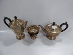 4 Piece Silver Plated Tea Set