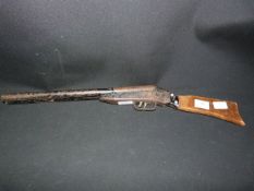 Child's 1950's Double Barrell Toy Rifle