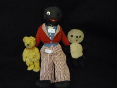 3 Teddy Bears including Panda etc