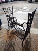 Singer Treadle Sewing Machine Base