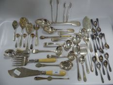 Tray of Silver Plated Cutlery