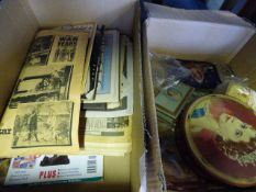 Coronation Tins and Newspapers