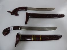 Pair of Oriental Swords