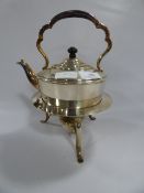 Silver Plated Kettle on Stand