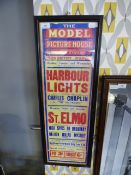 Framed Advertising Poster 