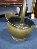 Brass Coal Scuttle