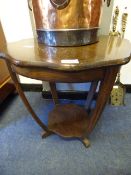 1940's Oak Occasional Table