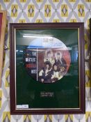 The Beatles Hottest Hits Picture Disc - Framed