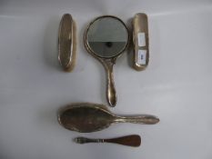 Silver Dressing Table Set A/F