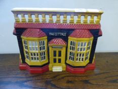 Small Painted Fender with Victorian Lozenge Date Mark