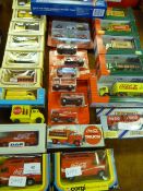 Large Collection of Coca Cola Themed Diecast Vehicles