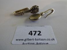 2 Napkin Holders 1 Silver