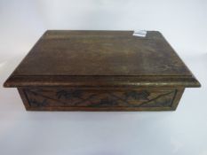 Oak Bible Box